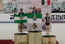 CUMPLIENDOLE AL ARTÍSTICO SOBRE EL HIELO